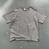 slub cotton t-shirt - dark gray