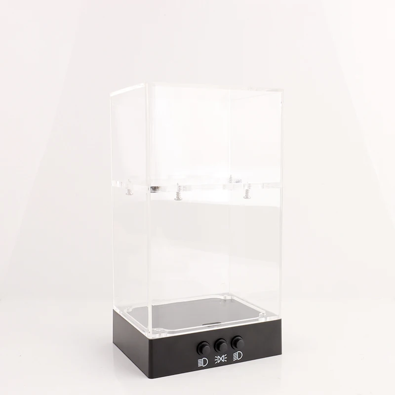 High Quality Display Box Biled Lens Hi Lo Beam Switch Show Battery Box Test Rechargeable Box LED Projector Lens