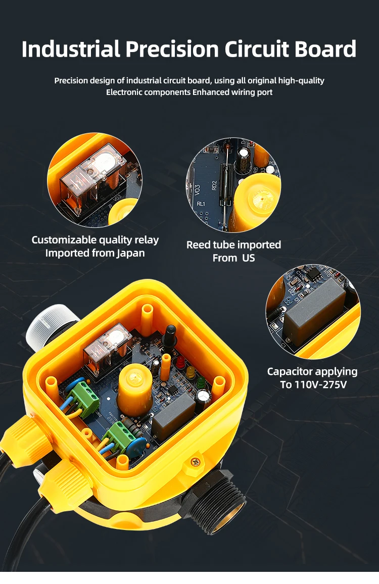 Intelligent Water Pump Controller Water Flow Electronic Pressure Switch for Booster Pumps
