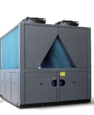 180 kW Electric Air Source Heat Pump for Hotel Heating & Cooling Metal Housing