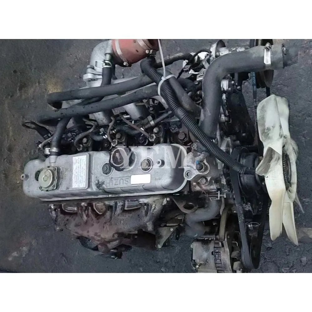 4JB1 Engine Used Complete Diesel Engine Assembly for Isuzu Engine Excavator 3