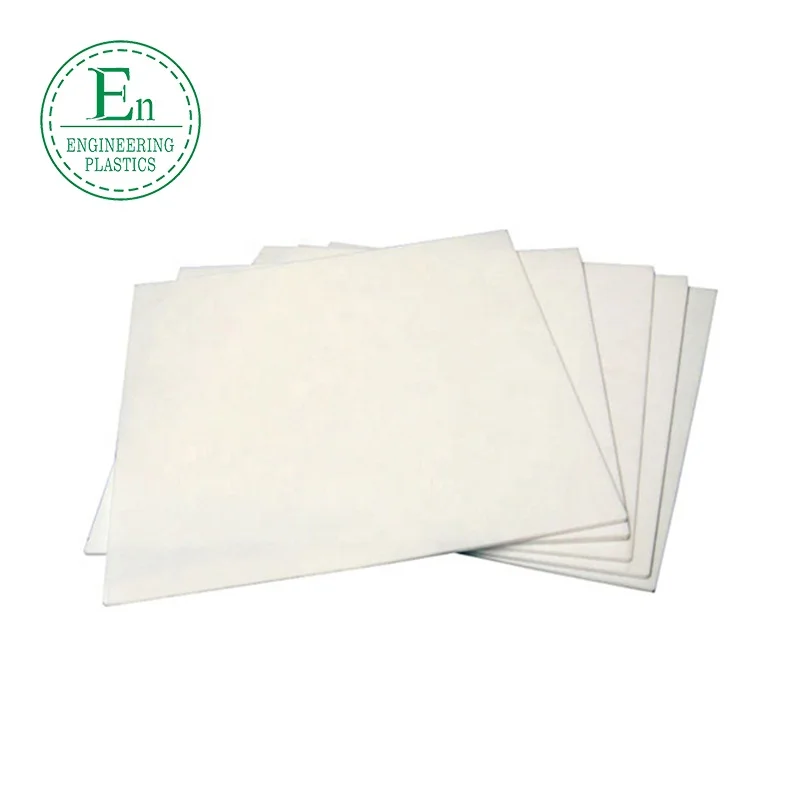 Customized PTFE Cnc Processing Parts Wear Resistant Polytetrafluoroethylene PTFE Plastic Plate Sheet Board