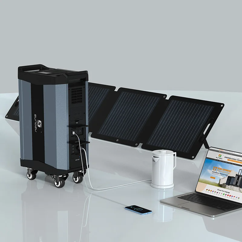 2024 SUNGZU SKA2500 Lifepo4 Battery - 2500wh Portable Power Station