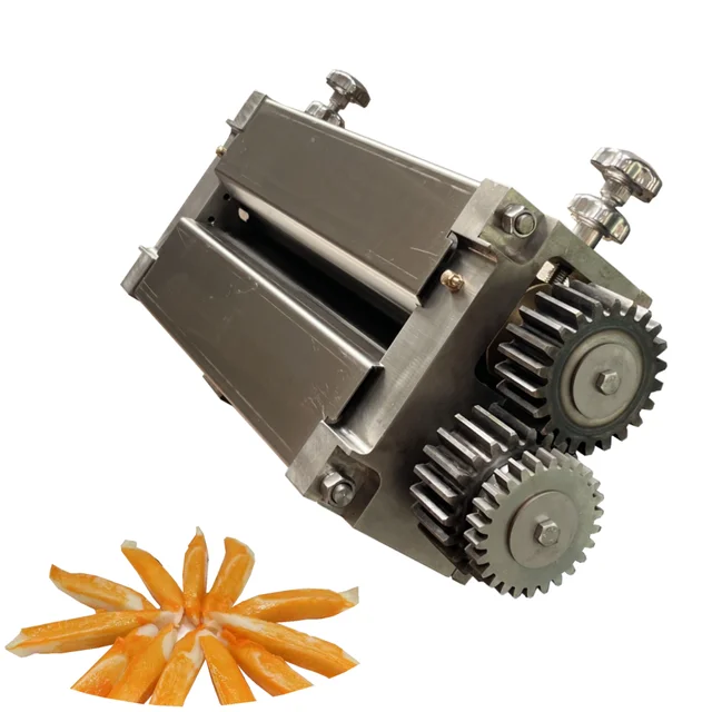 Manufacturer Copper Comb Customized CNC Machining Heat Proof Crab Surimi Cutter for Fish Minced Crab Leg Manufacturer