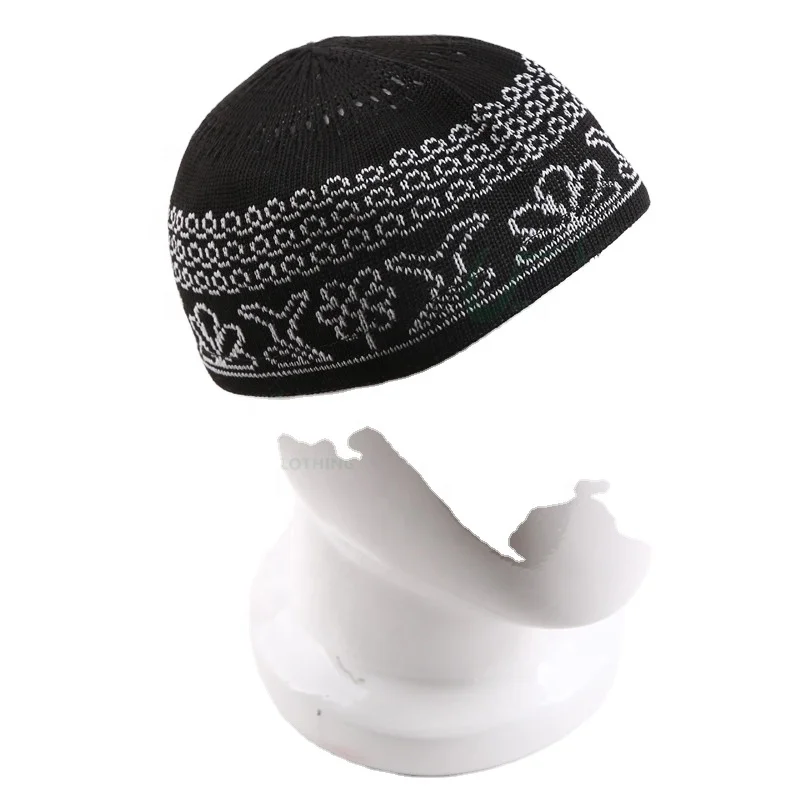 2021 оптовая продажа Мужская молитвенная шапочка Kufi мусульманская шапочки для мужчин в наличии