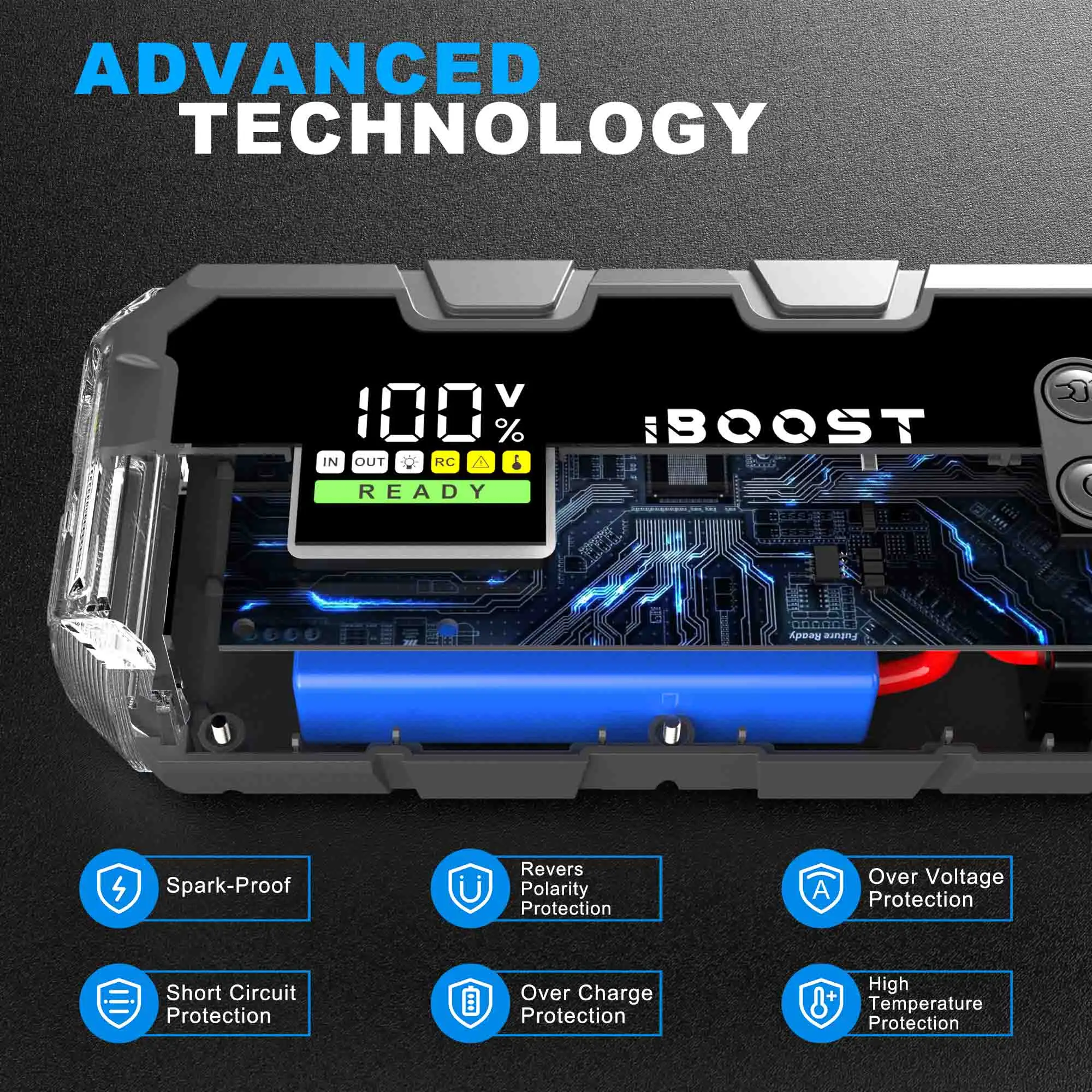 Custom Logo OEM Emergency Power Supply Multi Function Battery Booster Powerbank Jump Starter Power Bank for Car Truck Motorcycle