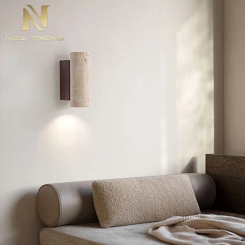 CPL-441 Nordic Minimalist Butter Cream Wall Light – Simple Round LED Sconce for Hallway & Bedside