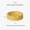 Cream color - Serving plate