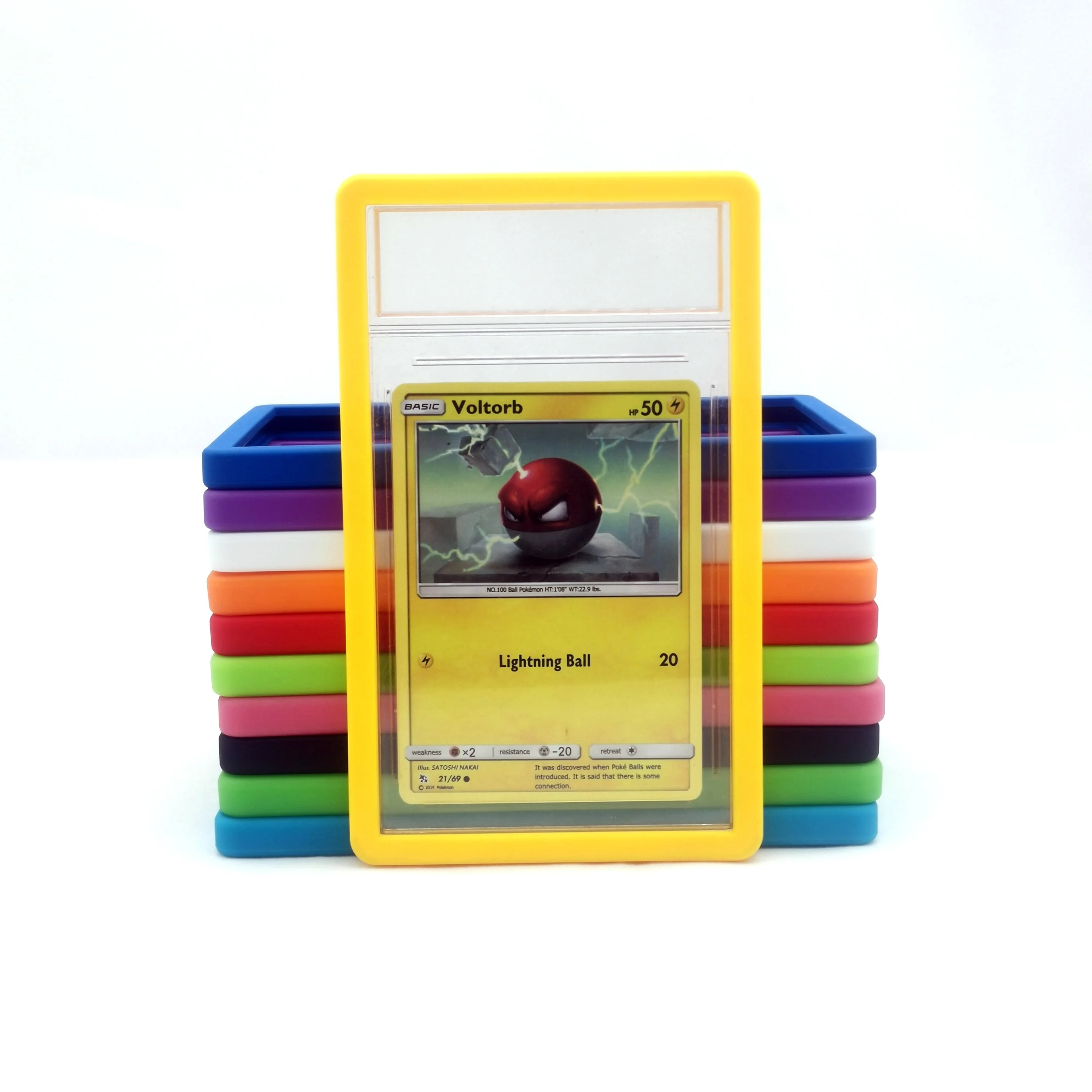 Rigid Slab Guard Graded Card Slab Bumper Protector for pokemon Card
