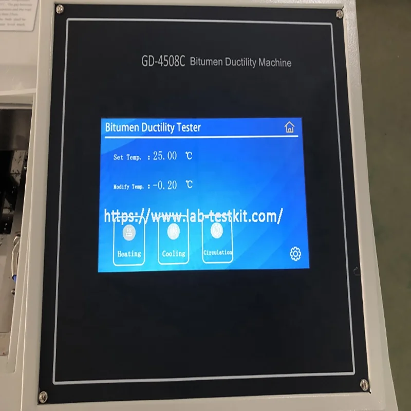 ASTM D113 Automatic Ductility Testing Apparatus for Bituminous Materials