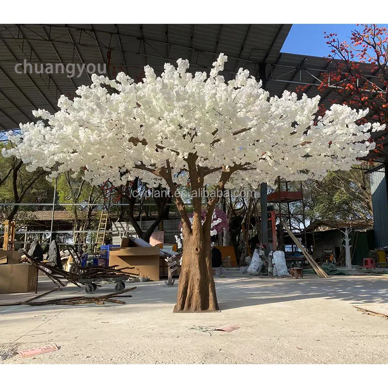 2.5mx 2m Artificial Cherry Blossom Tree Flowers Wedding Party Shop Fake Plant AU