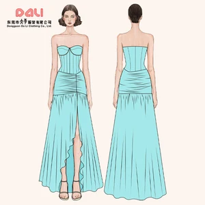 High Quality Women's Casual Dresses Elegant Lace Office Apparel Clothing Custom Designed