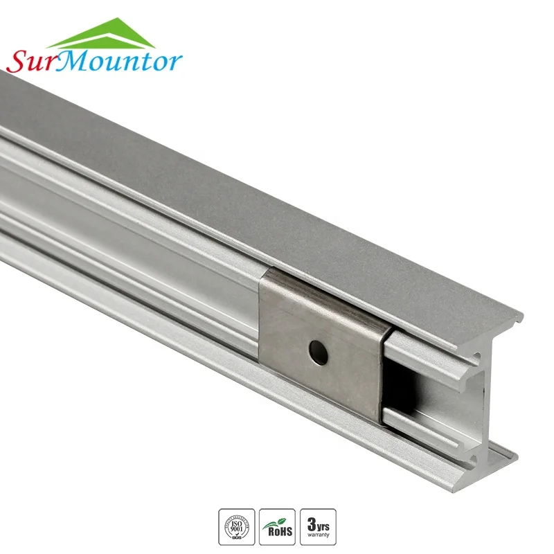 3M LED Aluminum Profile Tube LED Profile for 10mm 12MM Wide  LED Strip Light