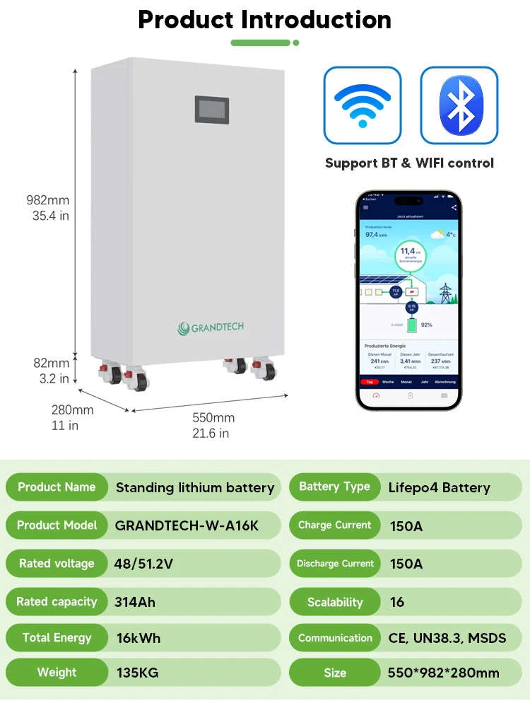 product 48v 512v 400ah 20kwh 16kwh 314ah  eu stock floor mounted active balance lifepo4 lithium ion phosphate solar storage battery-5