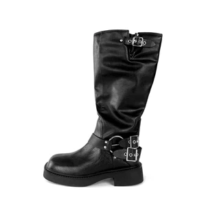 ZAZB Custom Women Shoelaces Solid Color Designer Shoes High Heels Leather Boots  Women Genuine Leather Leathers Luxury  Platform