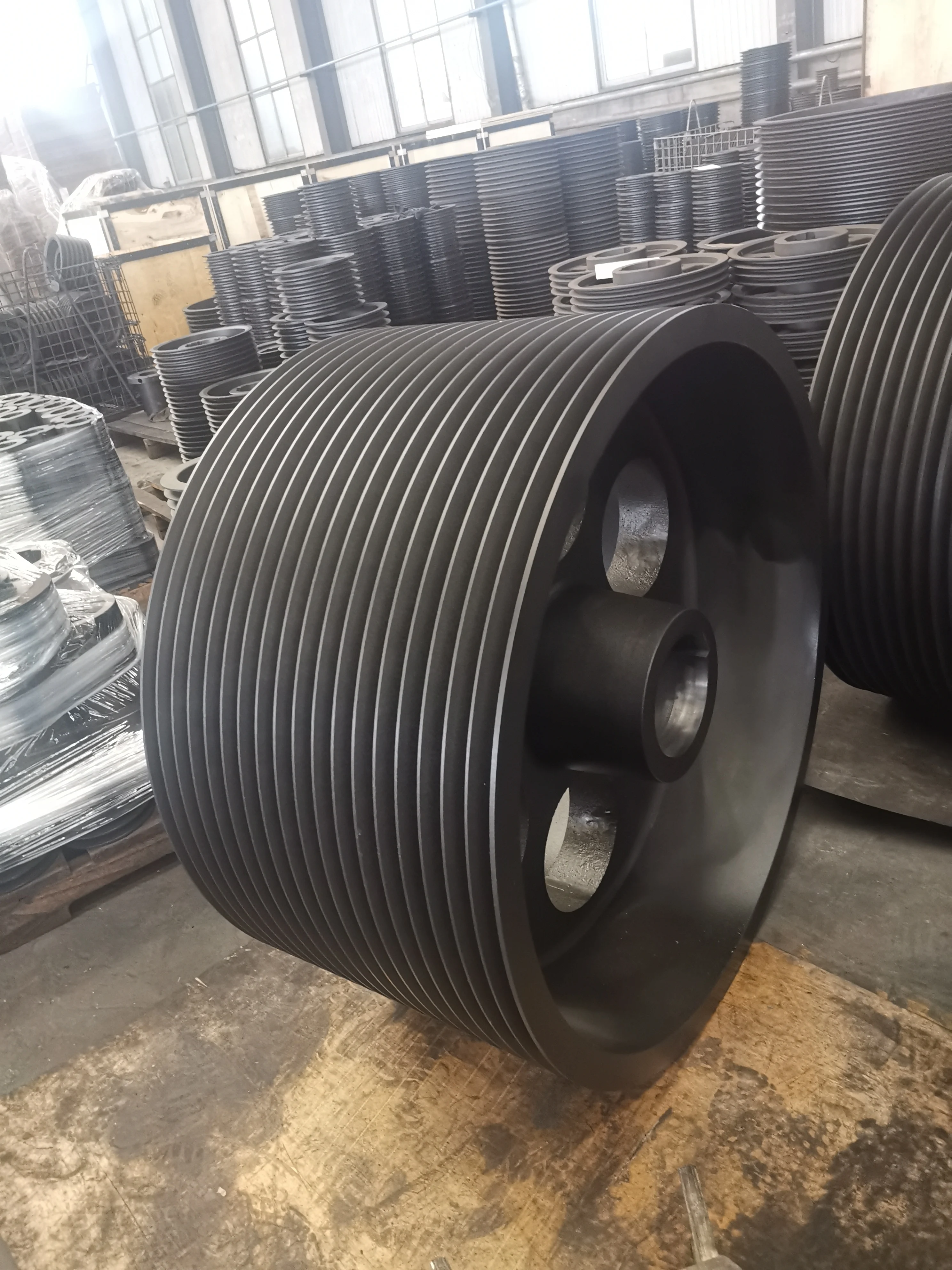Custom Pulleys Standard Size Spa Spb Spz Spc Sheave Wheel Cast Iron