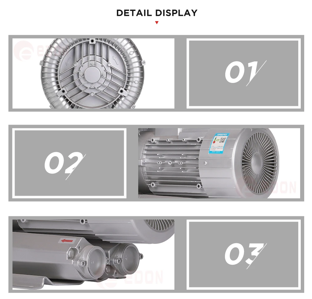 Channel Ring Regenerative Blower, EDON, 2GH710-H37 - detail 10