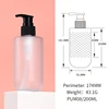 Frosted pump bottle5