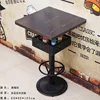 Mesa Cuadrada de Nogal Negro 60 * 60 * 105