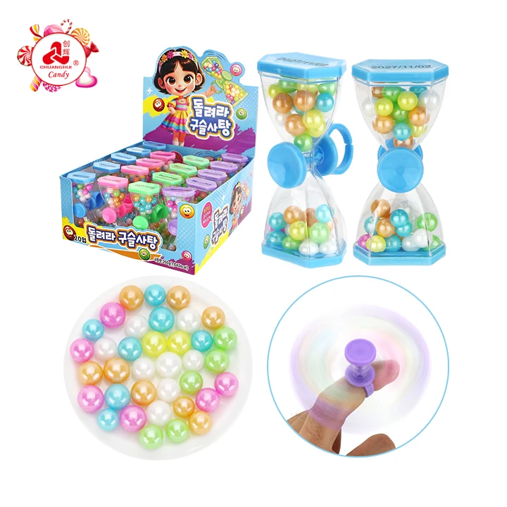 hourglass toy candy