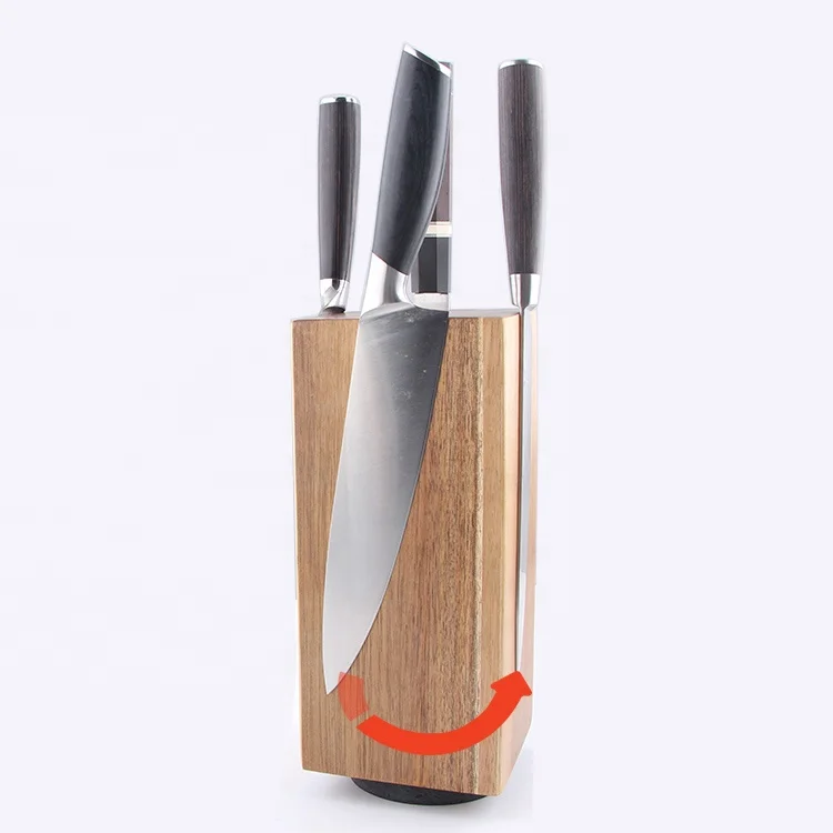 rotating knife block