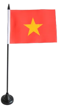 10X15cm Custom Polyester Hungary Office Table Top Flags Desk Flag for Table Decoration