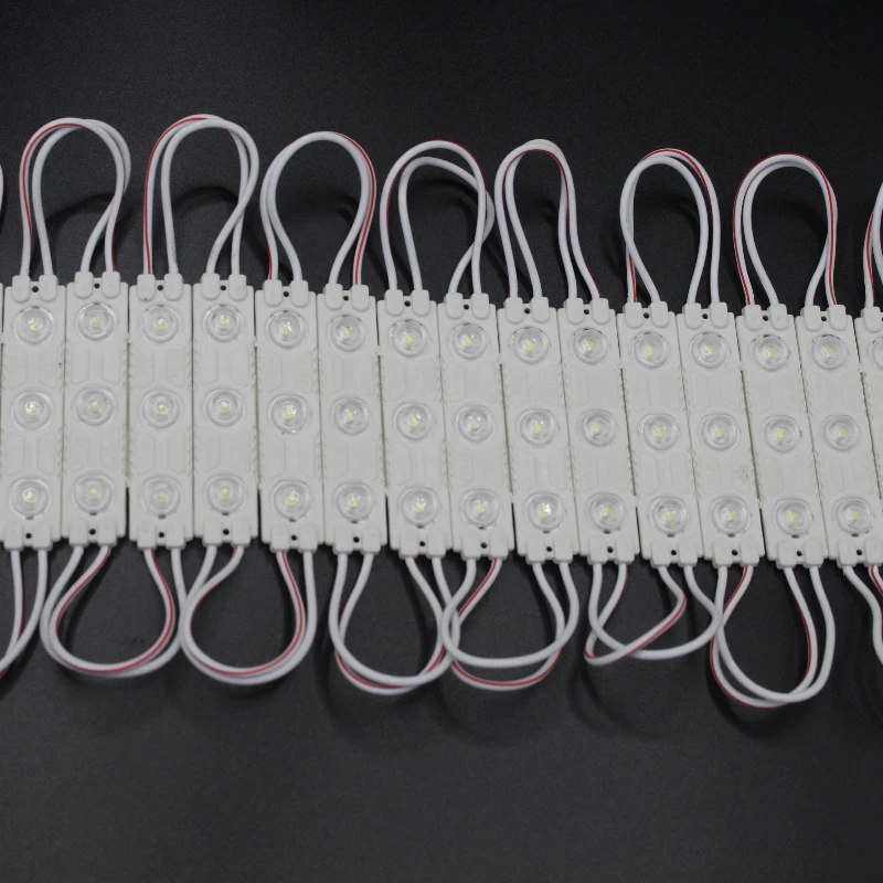 New Design Smd2835 Led Injection Modules Lens 3 Led Modules 12v ...
