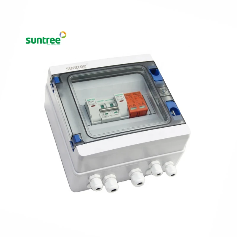 Wenzhou Xinchi 10 Strings Solar Pv Array Dc Combiner Box 4 in 1 Out for Solar System