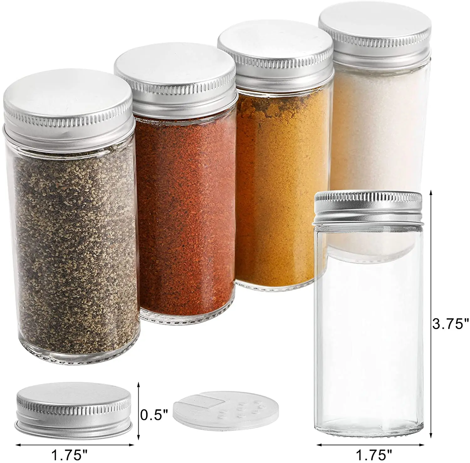 Buy Wholesale China High Quality 8 Pcs Spice Containers - 8.5oz