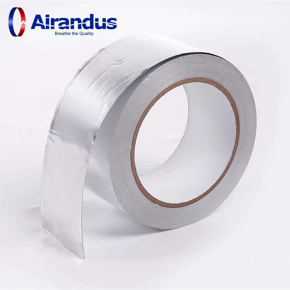 Factory Prices Hvac Self Wound Aluminum Foil Tape For Hvac Pipe Repairs