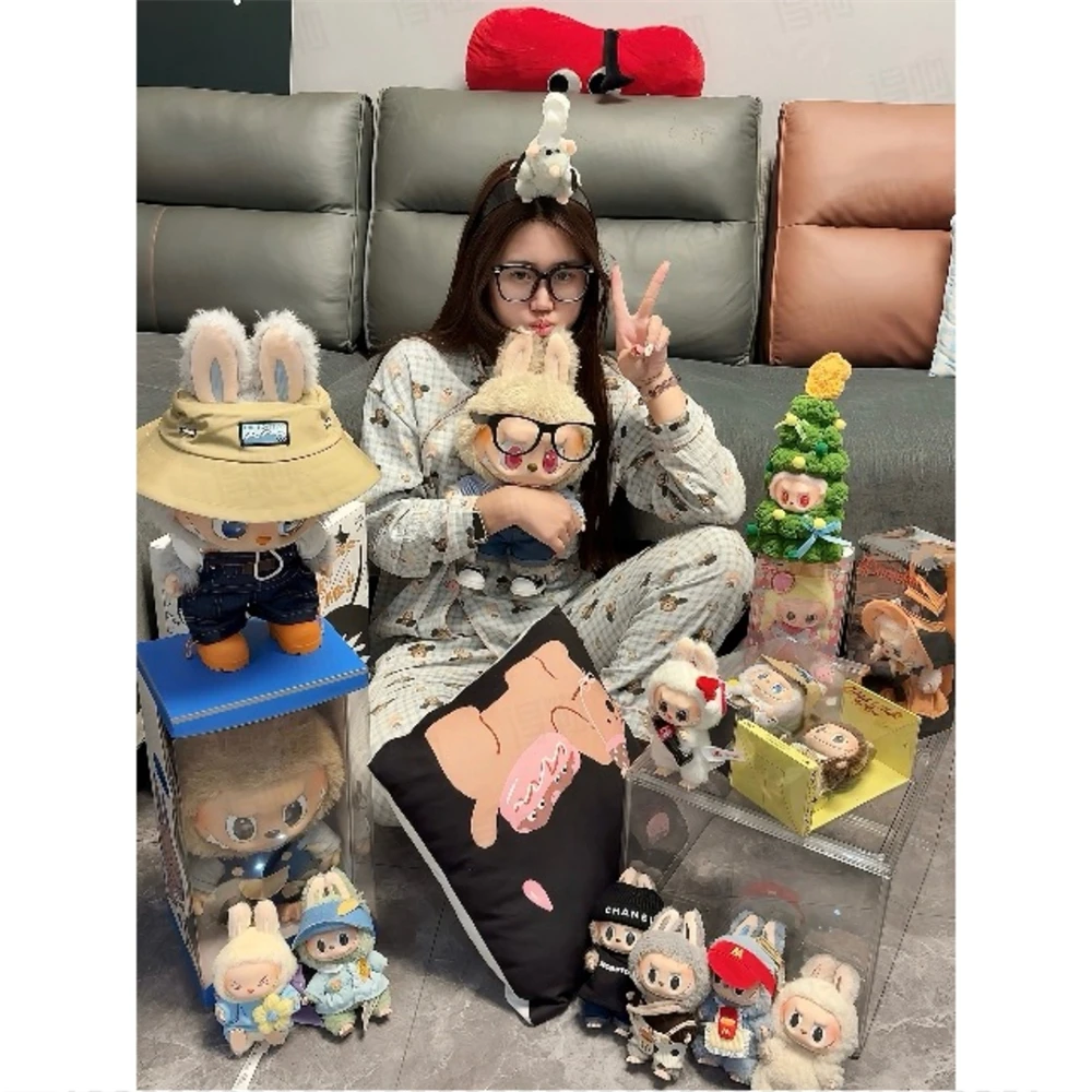 LABUBU FLIP WITH ME TIME TO CHILLぬいぐるみ2点 Original Popmart Time to Chill Plush Toys Flip with Me
