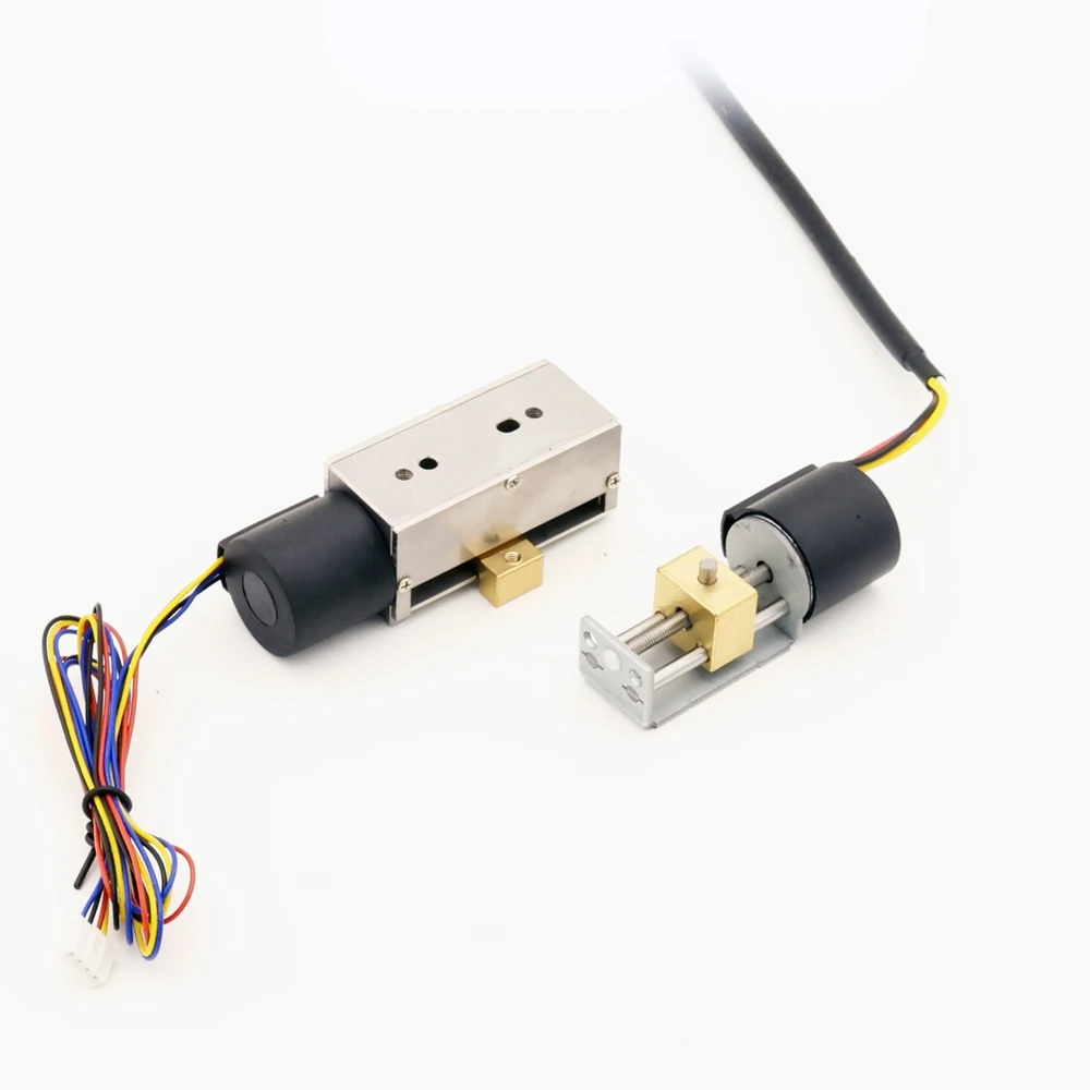 Linear Stepping Motor Screw Linear Stepper Motor with Bracket Apply to Strobe Lights Camera Flash