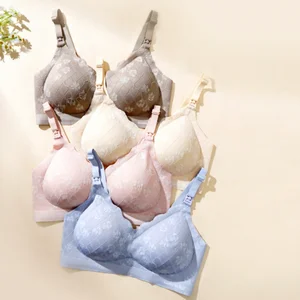 High Quality Nursing Bra for Women Ultra Comfort Smooth Breastfeeding Maternity Wireless Pregnancy Bra