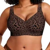 Estampado de Leopardo Marrón