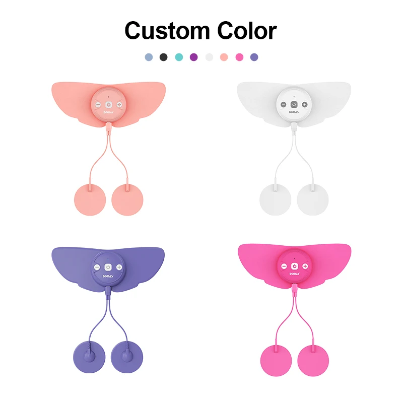 DOMAS Automatic Intelligent Wireless Tens Unit Device Battery Rechargeable 24 Modes Menstrual Cramp Ovira Period Pain Relief