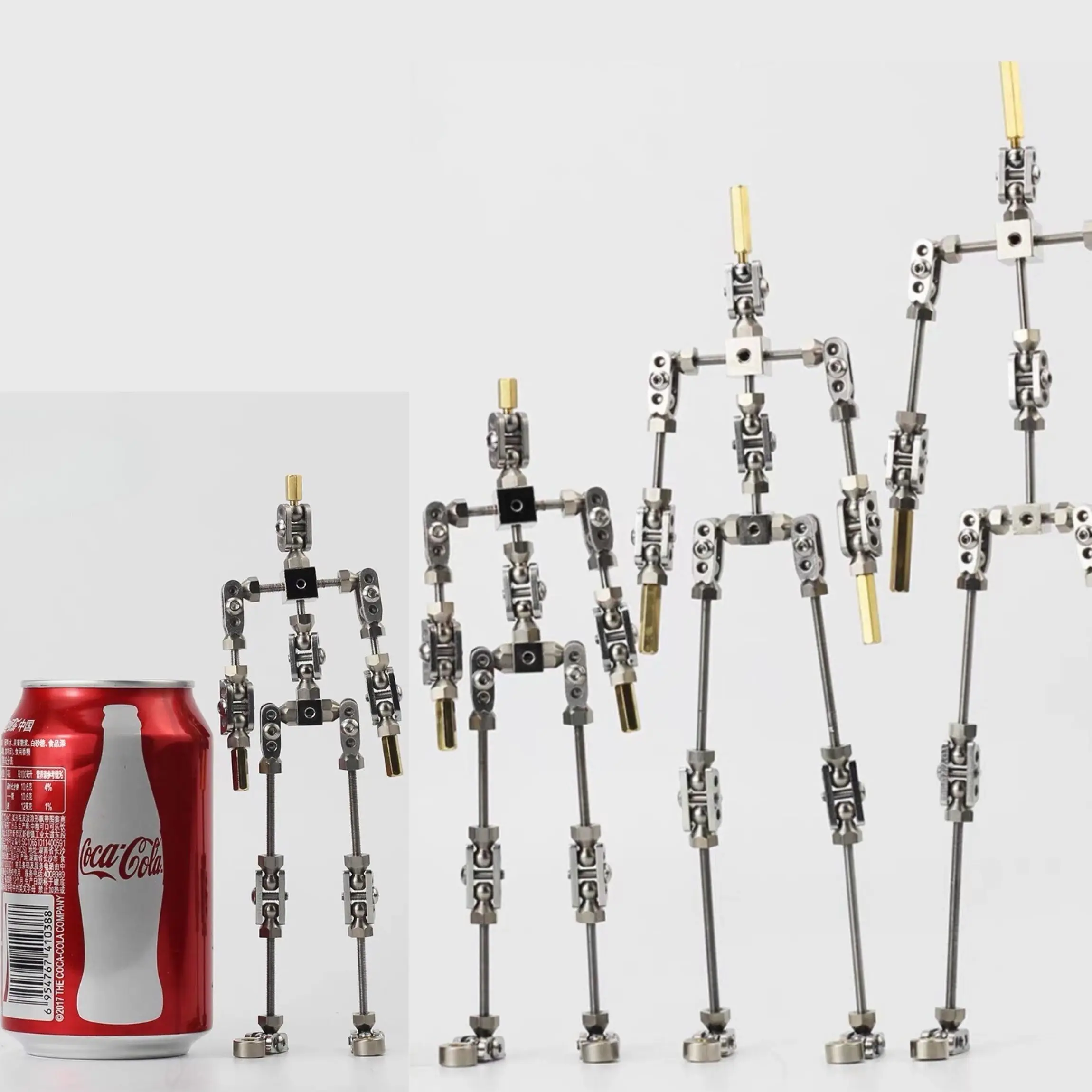 CINESPARK Professional Stop-motion Animation Character Human Skeleton Armature