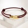 Double Ring Braided Bracelet