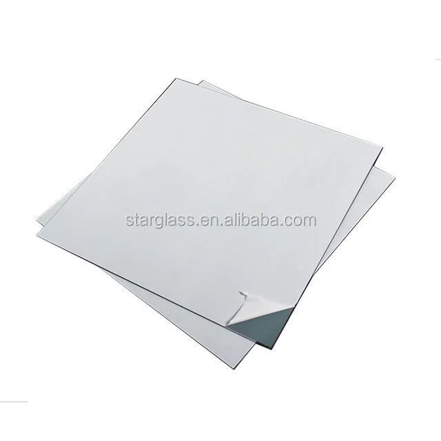 3mm 4mm 5mm 6mm Vinyl Backing Gym Safety Wall Mirror Glass for Dance Studio