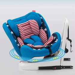 Заводская поставка, регулируемое кресло для детского автокресла с ISOFIX, вращение на 360 градусов, защелка, интерфейсная группа 0123, все в 1