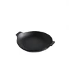 black Round Plate