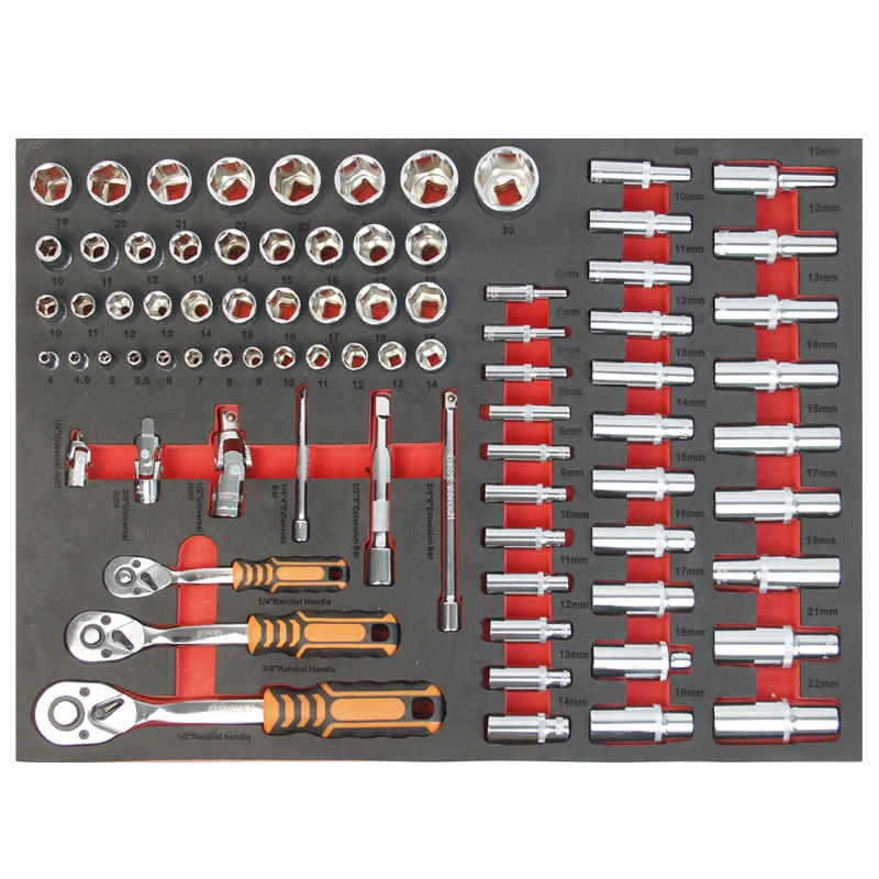 New 168 Pcs Professional Tool Trolley With Hand Tools Mechanical