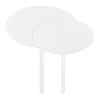Small Oval Size:100*150*2mm