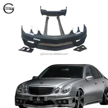 Favorable Price bodykit For Mercedes E Class W211 upgrade WALD bumper kit FRP front rear bumpers side skirts