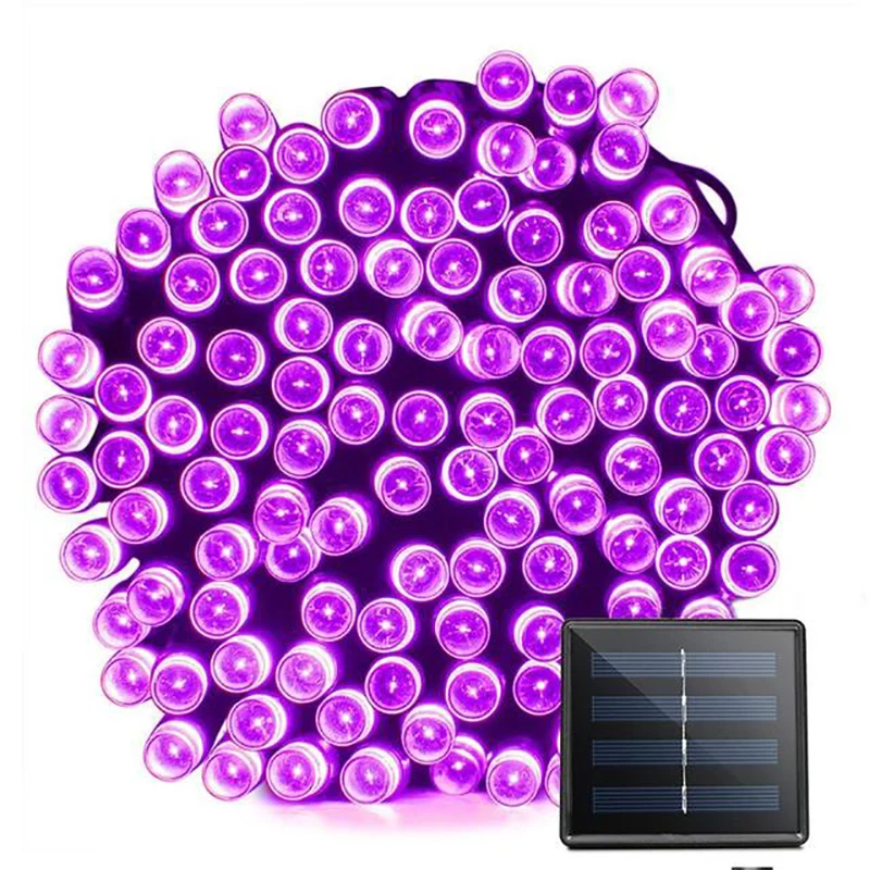 Solar String Fairy Light 100 LED Waterproof Outdoor Garland Solar Christmas Lights Party for Garden Decorative