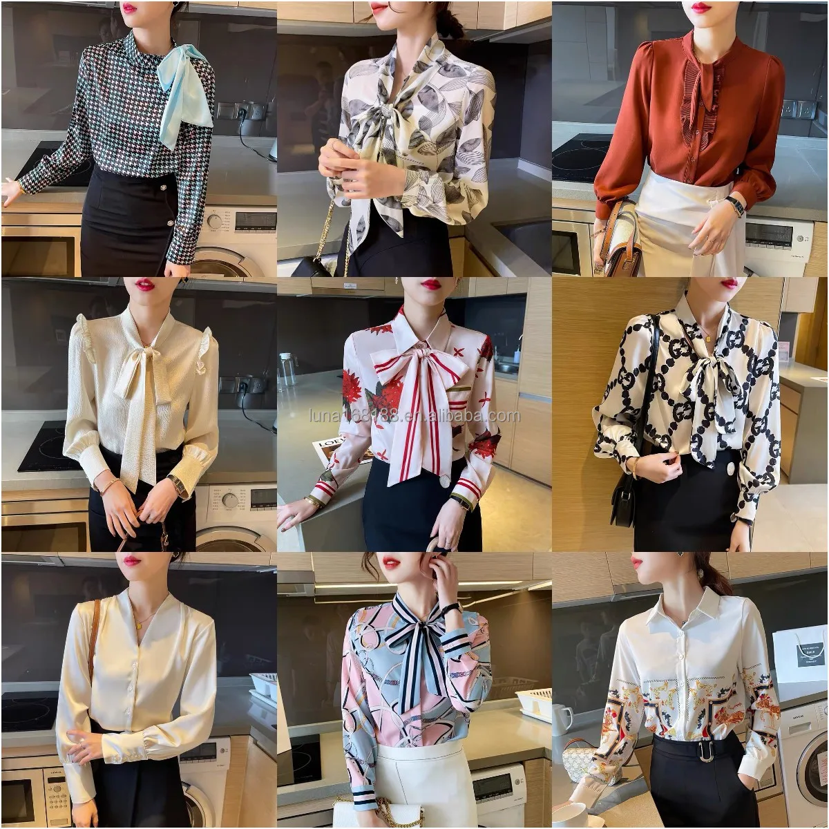Alibaba Latest Casual Tops For Ladies Buy Simple Stitching Female