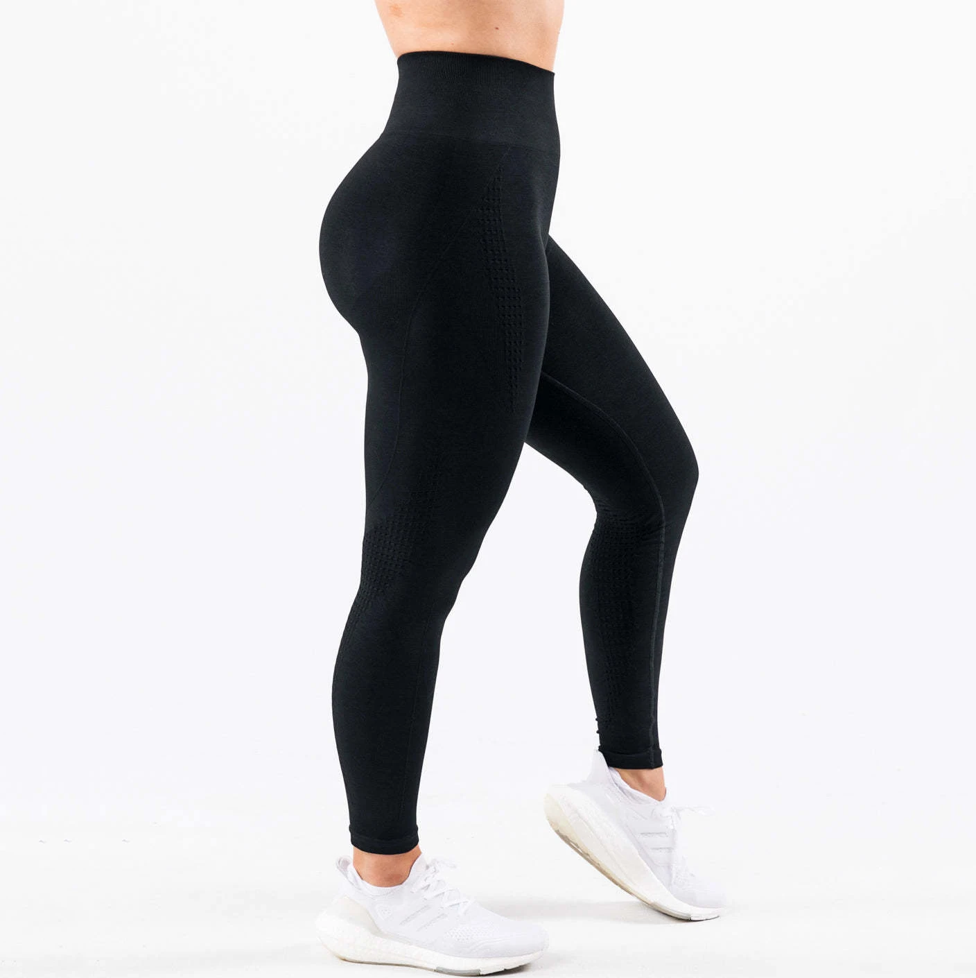 Women High Waist Stretchy Quick Dry Scrunch Back Seamless Yoga Legging ...