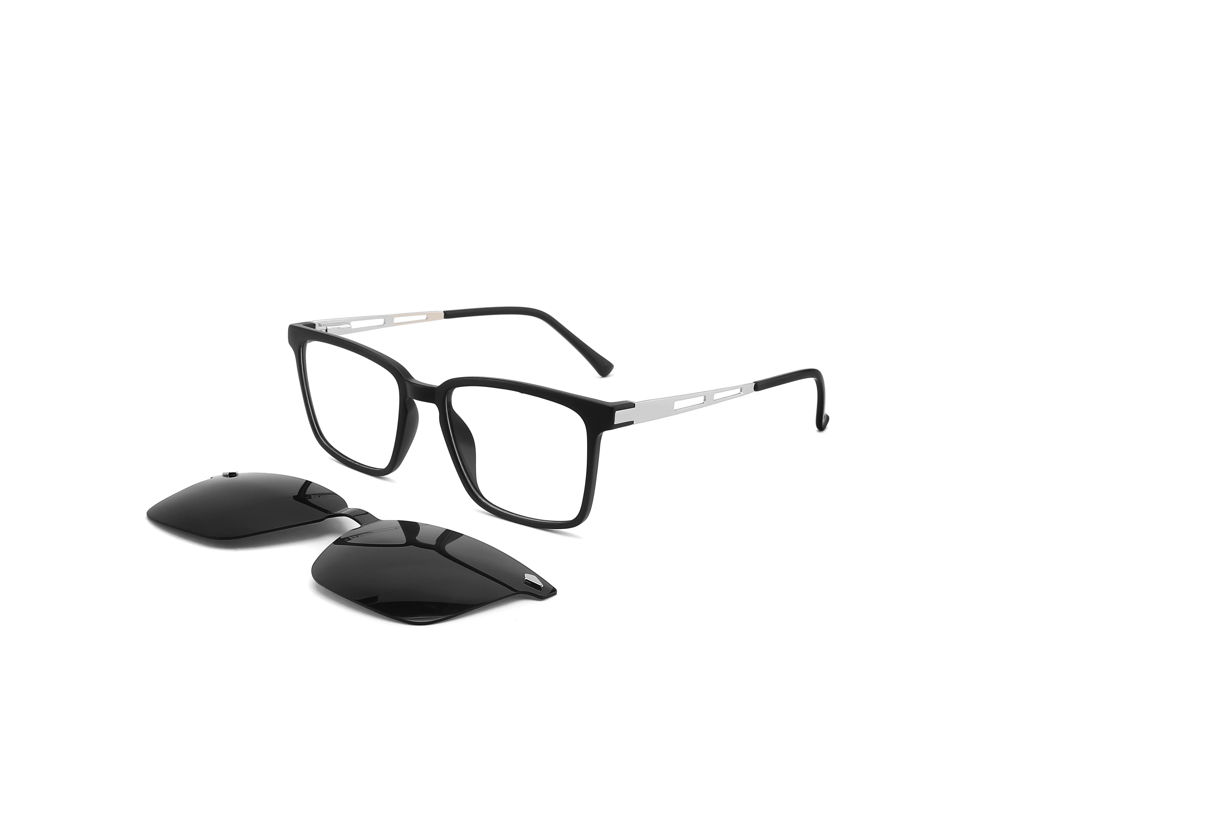 Men Women Tr90 Clip On Sunglasses Polarized Uv400 Protection