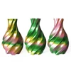 Tricolor Silk Gold+Green+Pinkish