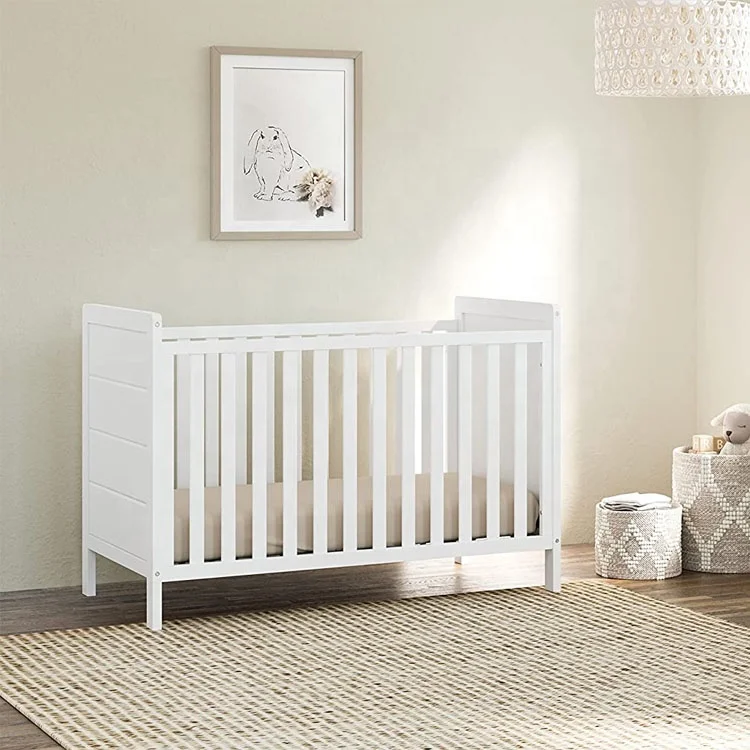 Cheap White Wooden Newborn Baby Bed Cot For Kids Buy Baby Bed Cot,Kids Cot,Cots For Kids