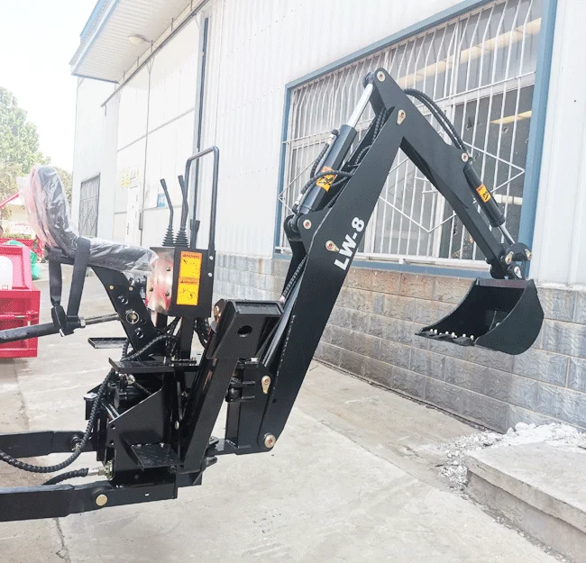 Tractor Implement 3 Point Backhoe Attachment